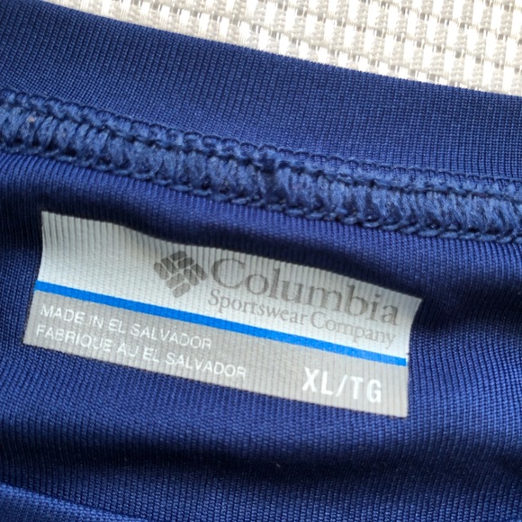 Columbia PFG Florida Gators Dri-Fit Navy Blue Shir Men’s Size XL Omni-Shade Tee - Picture 3 of 15